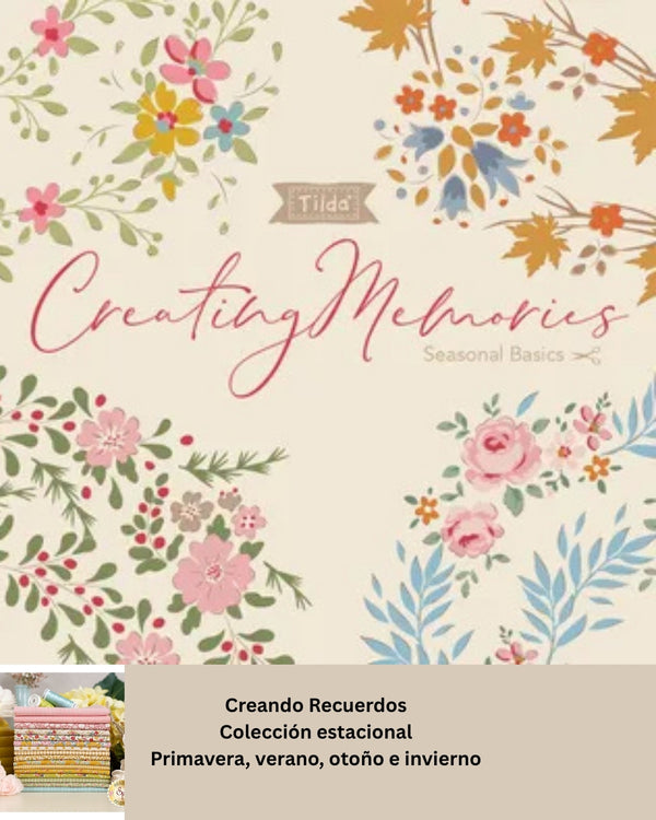 Catálogo de Telas de algodón Precortadas Básicas de Tilda