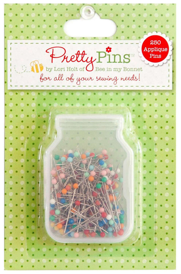 250 mini alfileres para apliqué de Lori Holt Pretty Pins