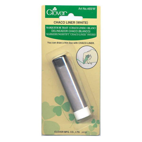 Marcador pequeño Chaco de Gis Blanco para telas **llega el 19 de diciembre**