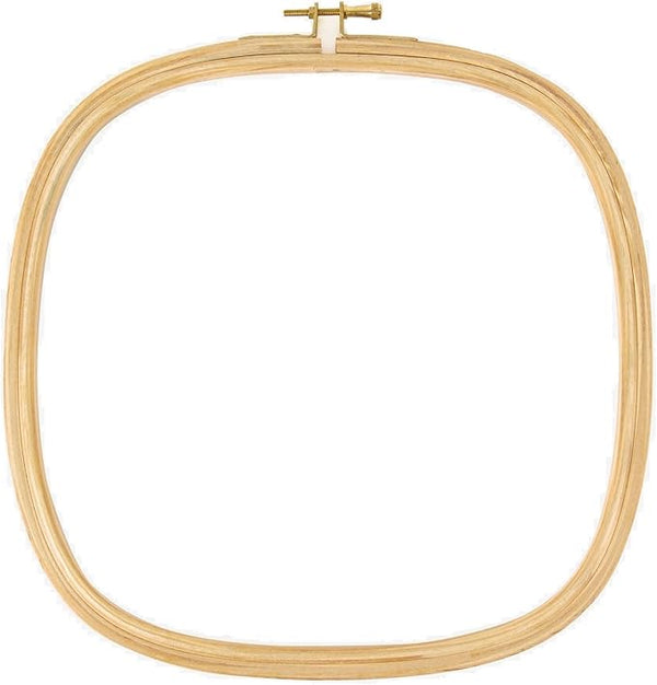 Aro de Bordado Bastidor Cuadrado de Bambú DMC - 8" (20 cm)