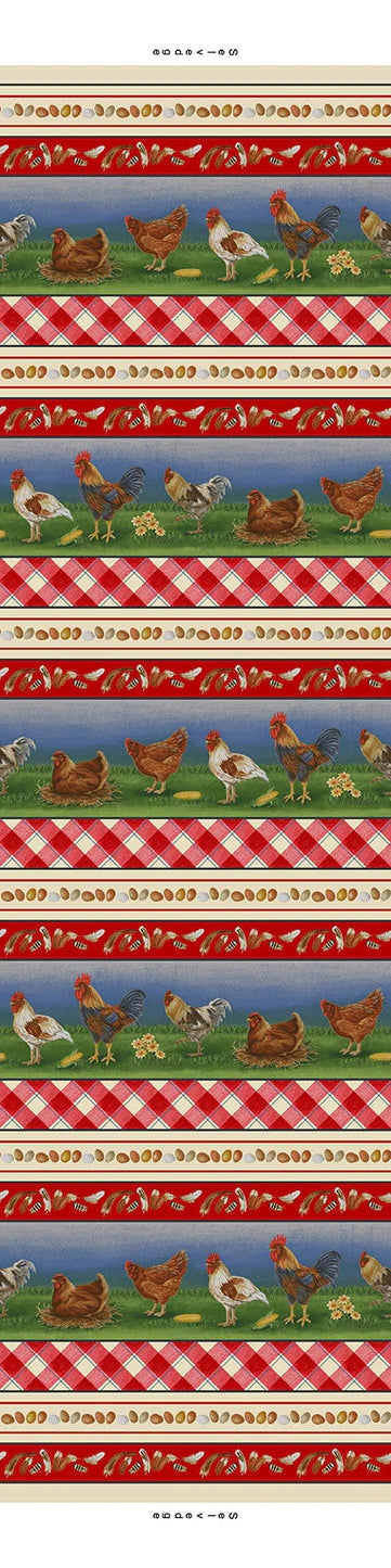 1/2 metro Borde de Gallinas y Gallos EL Club de las Gallinas **Llega el 28 de agosto*