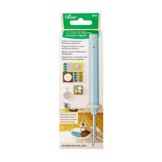 Aguja para Punch Needle y Aguja Mágica Clover