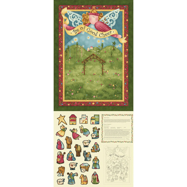 Panel de Nacimiento Navideño Nancy Halvorsen 60 x 110 cm **llega el 19 nov**