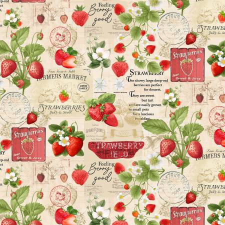 1/2 metro Mercado de Fresas Muy Dulce **llega el 15 de julio**