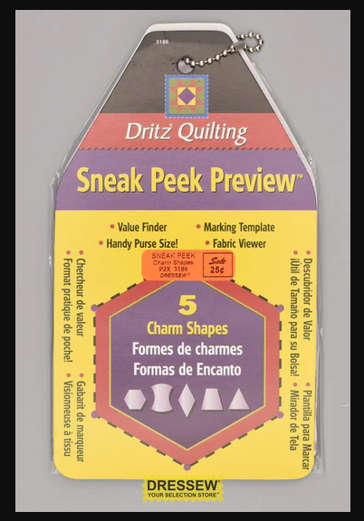 Cinco Mini Patrones de Acrílico para Quilt de Bolsillo **llega el 15 de diciembre**