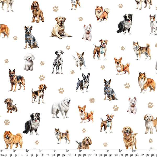 1/2 metro de Miles de Perros sobre Blanco **Llega el 27 de septiembre¨*