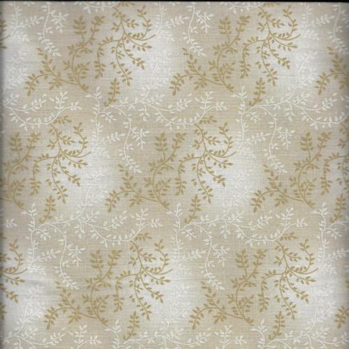 1/2 metro de tela Doble Ancho Viñas beige sobre beige 274 cm **llega el 15 de diciembre**