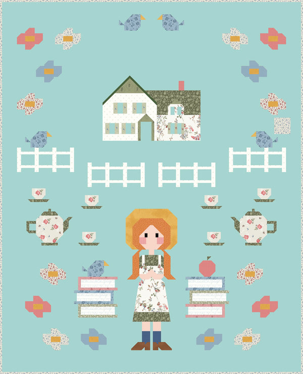 Panel digital Patchwork falso Ana de los Tejados Verdes 140 x 178 cm **llega el 14 de agosto**