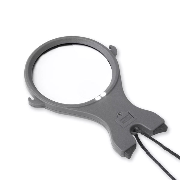 Lupa colgante con luz LED para bordar y coser Carson