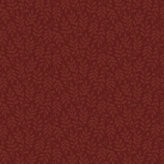 1/2 metro de tela de algodón estampada Ramas de Sauce vino sobre vino Tesoros del Pasado