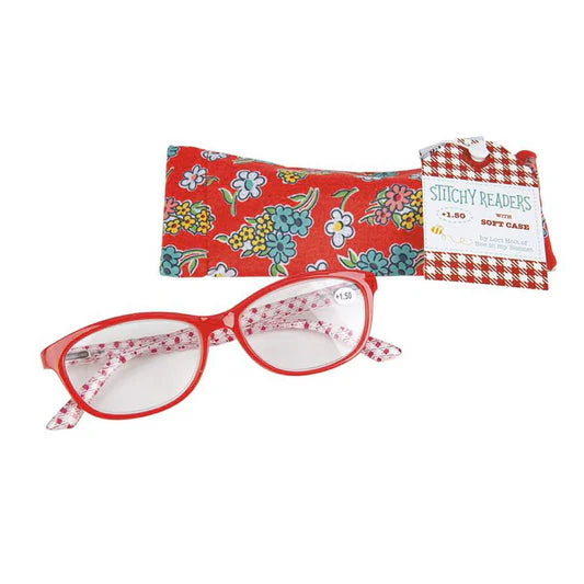 Lentes para lectura y bordado Lori Holt Aumento +1.50 Incluye estuche