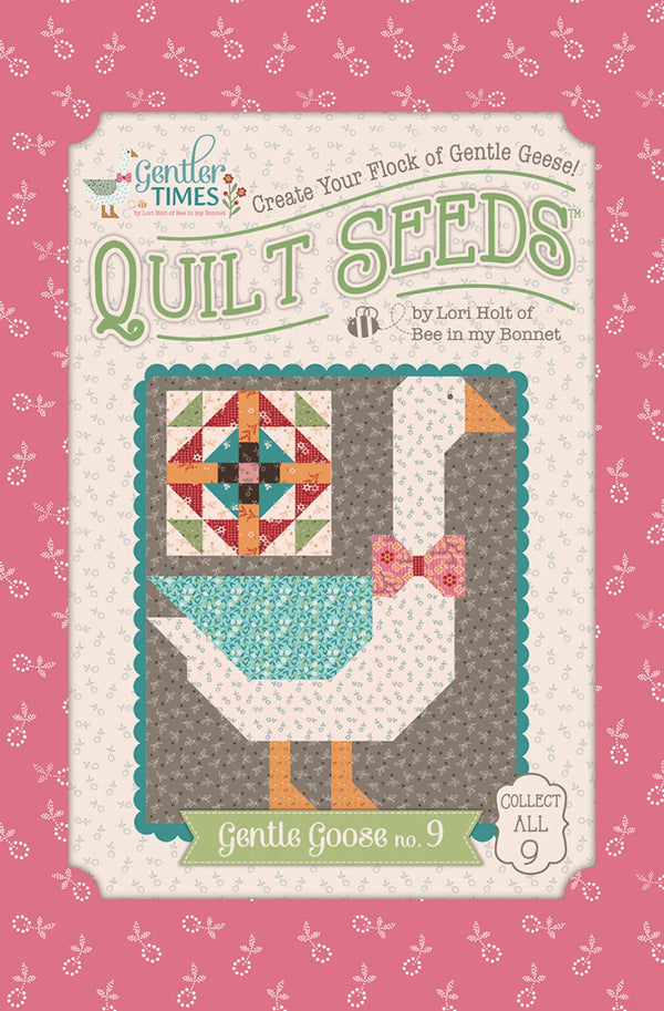 Patrón de Ganso Gentil para Bloque de Colcha Tiempos Más Gentiles de Lori Holt #9