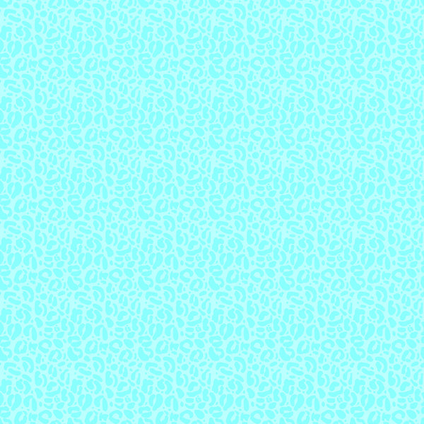 1/2 metro Manchas Azules Aqua sobre Azul Dear Stella