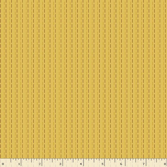 1/2 metro de tela homespun de telas Puntadas reales sobre amarillo Jardín de Prímulas **llega el 15 de diciembre**