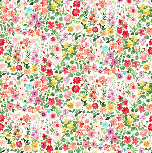 1/2 metro Jardín de  flores multicolores Muy Dulce **llega el 15 de julio**