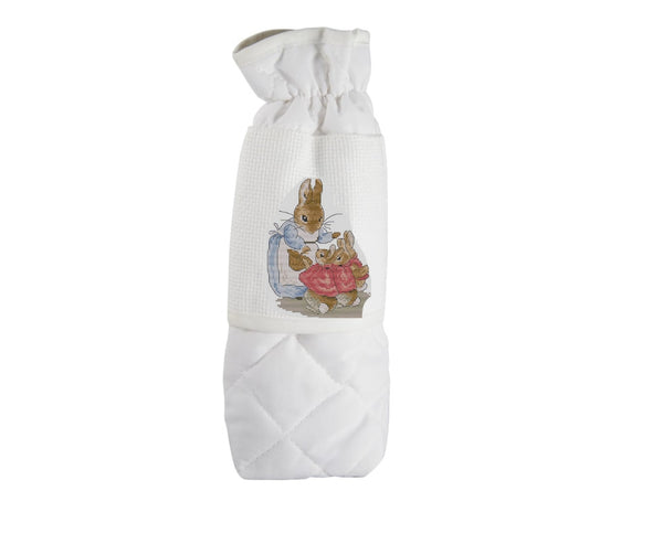 Funda para punto de cruz para biberón en blanco - Kit para Personalizar ** Incluye patrones gratis**