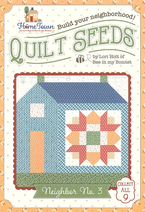 Patrón Semillas de Quilt de Lori Holt - Vecino de Mi Pueblo No. 3 *llega el 15 de julio**