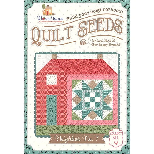 Patrón Semillas de Quilt de Lori Holt - Vecino de Mi Pueblo No. 7 Llega el 31 de octubre