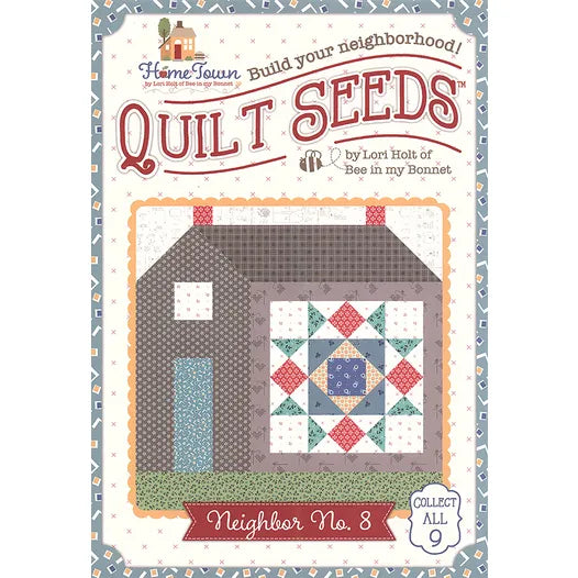 Patrón Semillas de Quilt de Lori Holt - Vecino de Mi Pueblo No. 8 Llega el 31 de octubre