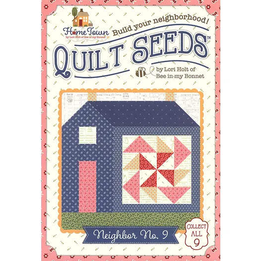Patrón Semillas de Quilt de Lori Holt - Vecino de Mi Pueblo No. 9 Llega el 31 de octubre