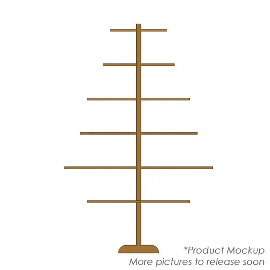 Arbolito de Madera para Calendario de Adviento de Natalie Bird