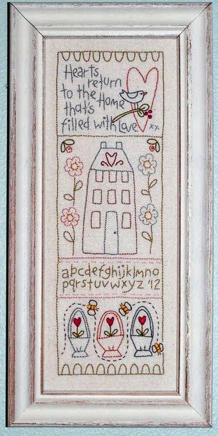 Lienzo y Patrón para Bordar El Corazón Regresa Natalie Bird ** Llega el 30 de noviembre**