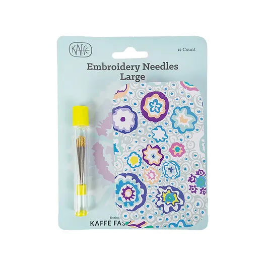 Agujas para Bordar Grandes 3 a 5 con Ojo Dorado con estuche y lata - Kaffe Fassett **llegan el 31 de octubre