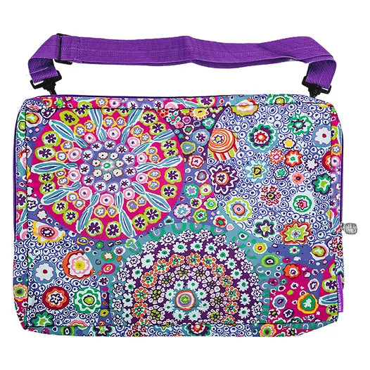 Bolsa Grande para Proyectos de Manualidades - Estampado Millifiore de Kaffe Fassett