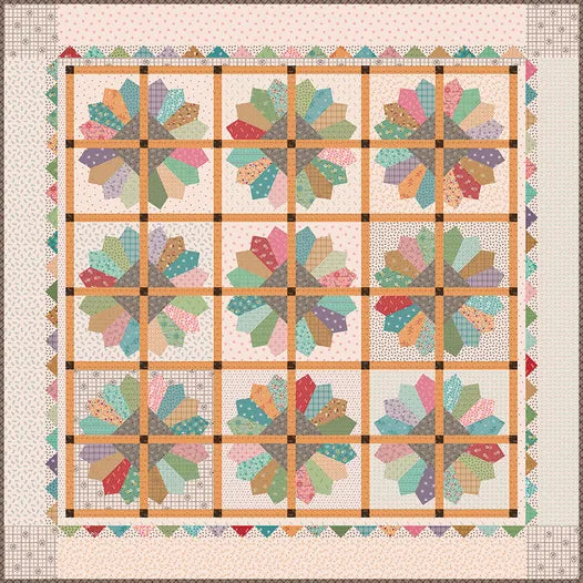 Panel digital Encantadora Tiempos Más Gentiles de Lori Holt 179 x 179 cm