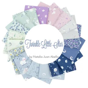 Charm Pack Brilla Brilla Estrellita 42 piezas de 12.5 cm *Llega el 28 de septiembre*