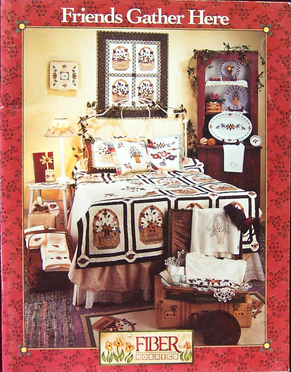 Libro Los Amigos se Reúnen Aquí Motivos de quilt, apliqué y pintura **llega el 15 de diciembre**