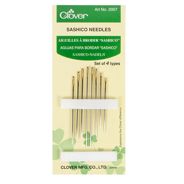 **Nuevas** Ocho agujas cortas y largas para sashiko Clover***