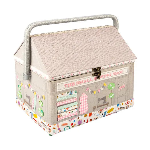 Costurero Casita de Merceria con asa 22 x 25 x 30 cm *Llega el 19 nov**