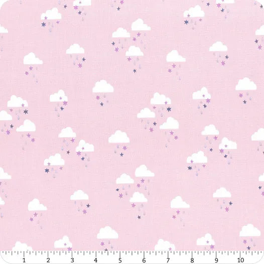 1/2 metro de Nubes sobre Rosa Brilla Brilla Estrellita * Llega el 12 de septiembre**